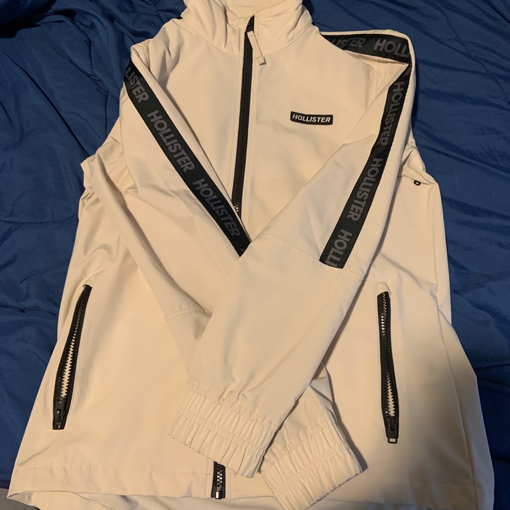 Zip up hollister jacket